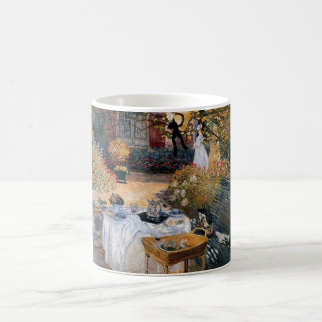 Das Mittagessen durch Claude Monet Tasse (Mittel)