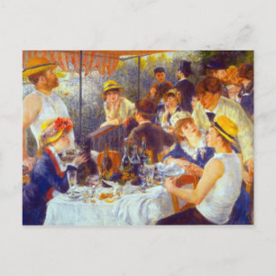 Das Mittagessen von Pierre Renoir Postkarte