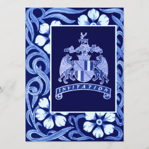 Das mittelalterliche Wappen speichert die Datumska Save The Date