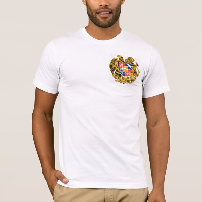 Das mittlere armenische Shirt der Männer (Vorderseite)