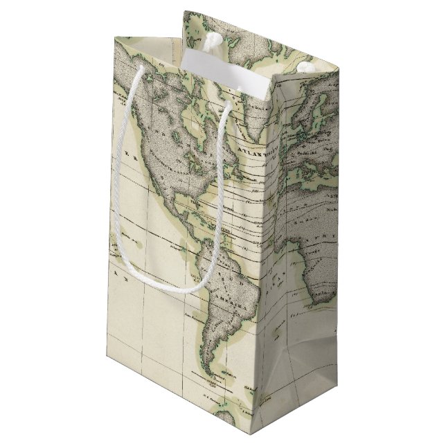 Das mittlere Barometer Kleine Geschenktüte (Rückseite Schrägansicht)