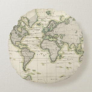 Das mittlere Barometer Rundes Kissen