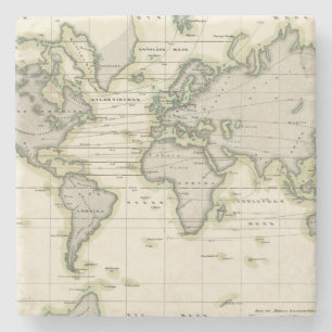 Das mittlere Barometer Steinuntersetzer