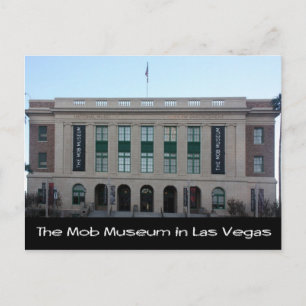 Das Mob-Museum in Las Vegas Postkarte
