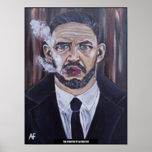 Das Mobster-Gemälde von Alfred Fox Poster