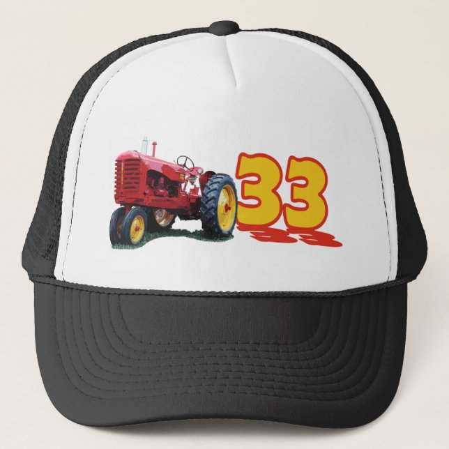 Das Modell 33 Truckerkappe (Vorderseite)