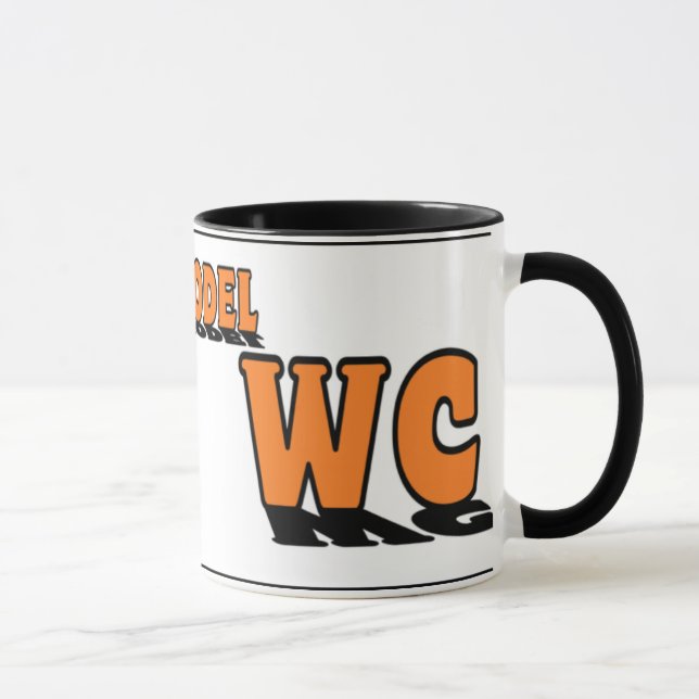 Das Modell-WC Tasse (Rechts)