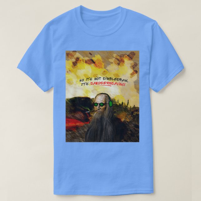 Das moderne Da Vinci T-Shirt (Design vorne)