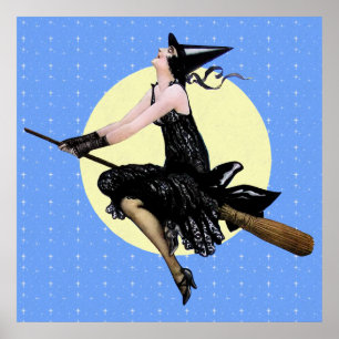 Das moderne Hexenplakat Poster