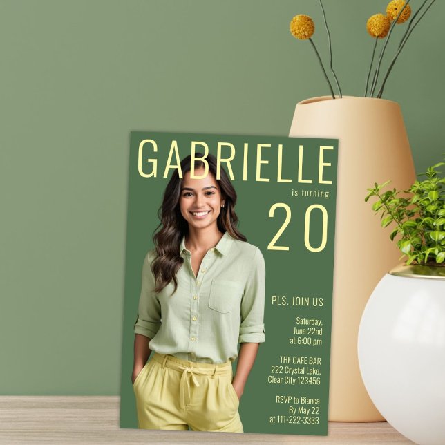 Das moderne Minimalistische Magazin Inspirierte am Einladung (Von Creator hochgeladen)