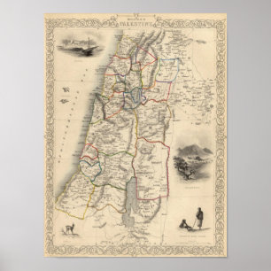 Das moderne Palästina Poster