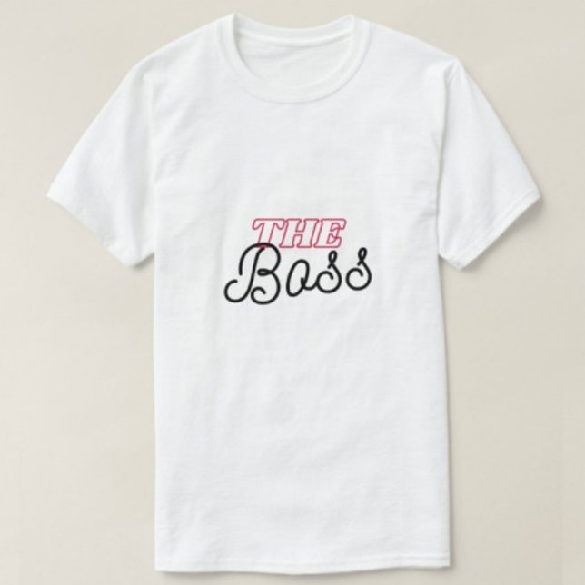 Das moderne Weiß des Boss | Männer | T-Shirt (Von Creator hochgeladen)