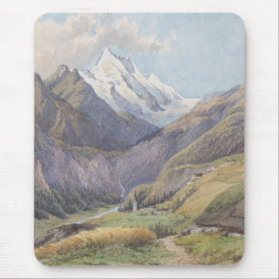 Das Mölltal mit dem Großglockner - Carl Lafite Mousepad