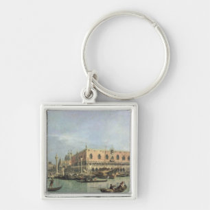 Das Molo und der Piazzetta San Marco, Venedig (Öl Schlüsselanhänger