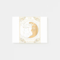 Das Mond-Tarot XVII Inspirierte Schwarze Katze mit