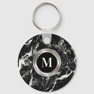 Das Monogramm-männlicher Entwurf der Männer Schlüsselanhänger