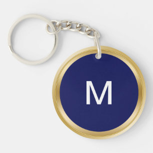 Das Monogramm-Schlüsselanhänger der noblen Männ Schlüsselanhänger