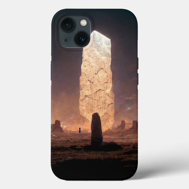 Das Monolith 4 Fantasy Sci-Fi Case-Mate iPhone Hülle (Rückseite)
