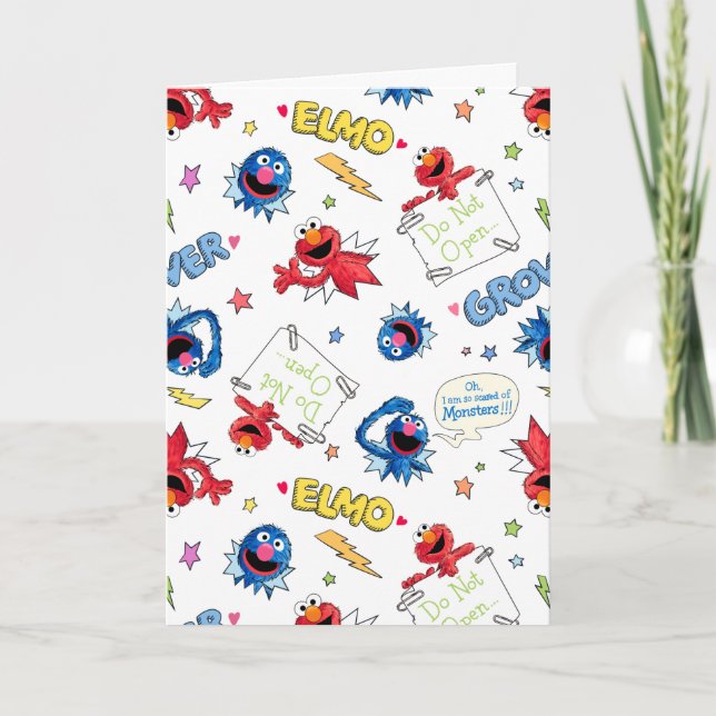 Das Monster am Ende dieses Geschichtenmusters Karte (Vorderseite)