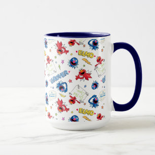 Das Monster am Ende dieses historischen Musters Tasse