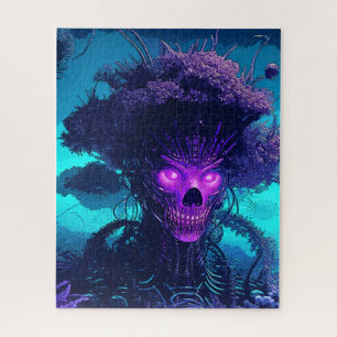 Das Monster der Cyber-Bäume im Dunkeln Puzzle