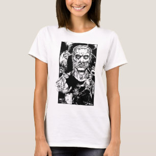 Das Monster entgeht Mädchen T T-Shirt