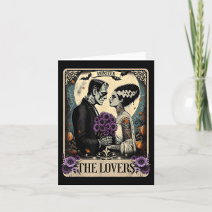 Das Monster Frankenstein Und Braut Die Liebenden T Karte