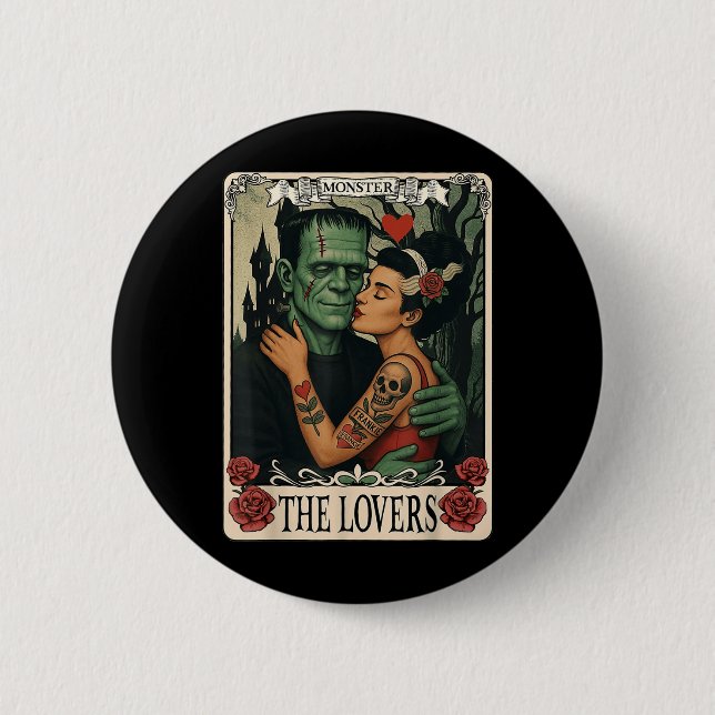 Das Monster Frankenstein und die Brücke der Lieben Button (Vorderseite)