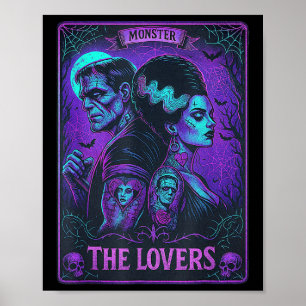 Das Monster Frankenstein und die Brücke der Lieben Poster