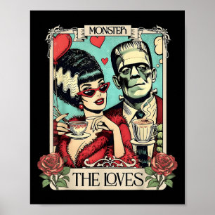 Das Monster Frankenstein und die Brücke der Lieben Poster