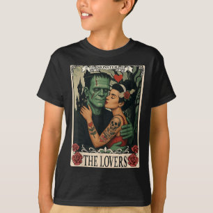 Das Monster Frankenstein und die Brücke der Lieben T-Shirt
