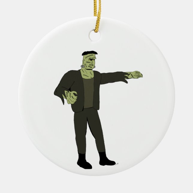 Das Monster Keramik Ornament (Vorne)