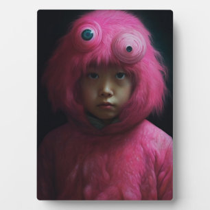 Das Monsterkostüm Fotoplatte