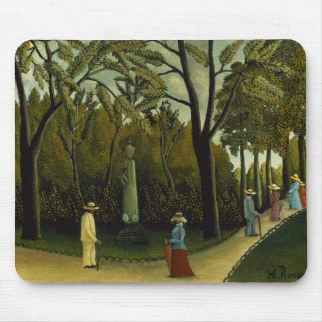 Das Monument zu Chopin Mousepad (Vorne)