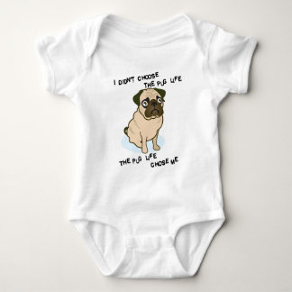 das Mops-Leben Baby Strampler