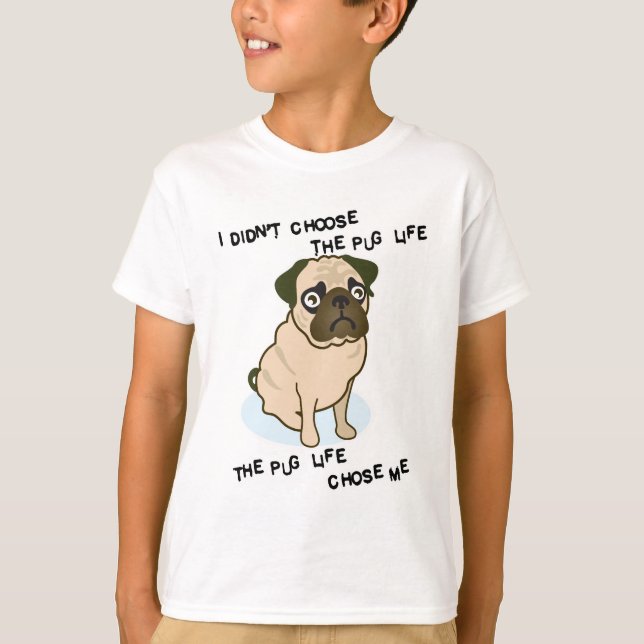 das Mops-Leben T-Shirt (Vorderseite)