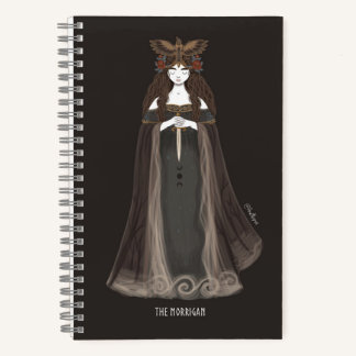 Das Morrigan-A5-Notebook Notizbuch
