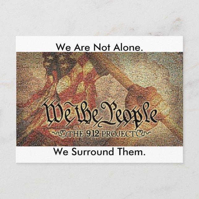 Das Mosaik des Projekt-9-12 Postkarte (Vorderseite)