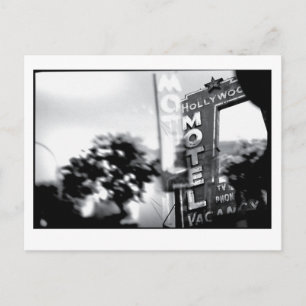 Das Motel: veraltet im 20. Jahrhundert Postkarte