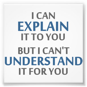 Das Motto des Ingenieurs kann es für Sie nicht Fotodruck