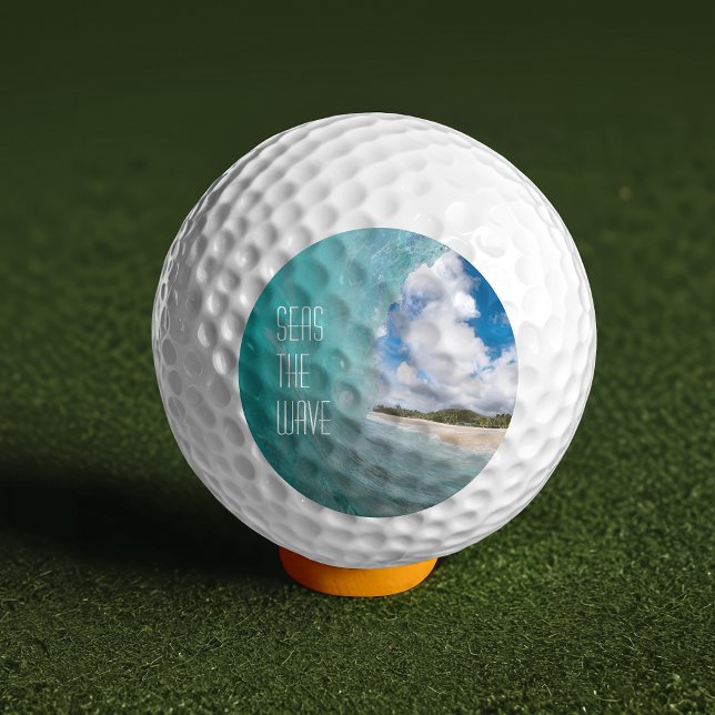 Das Motto des tropischen Ozeans Golfball (Von Creator hochgeladen)