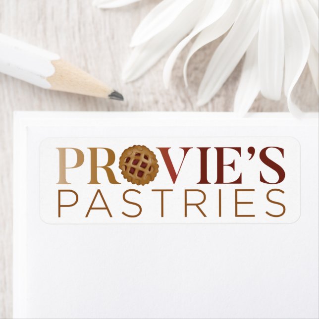 Das Motto "Provie's Pastries" (Insitu)