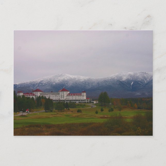 Das Mount Washington Hotel Postkarte (Vorderseite)