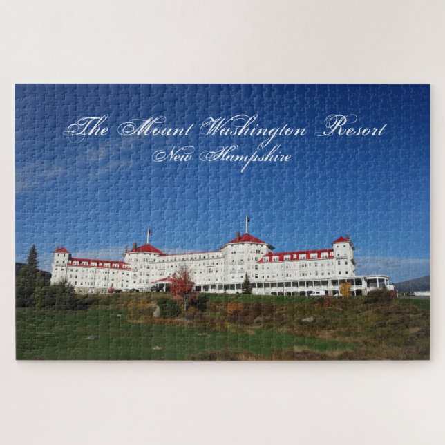 Das Mountain Washington Resort New Hampshire Puzzle (Horizontal)