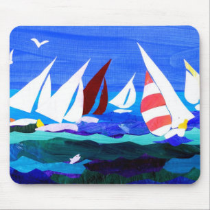 "Das mousepad der Segelboote