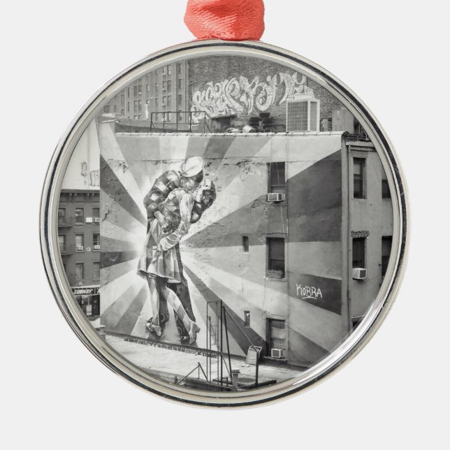 Das Mundphotographiewandgemälde, Highline NYC Ornament Aus Metall (Vorne)