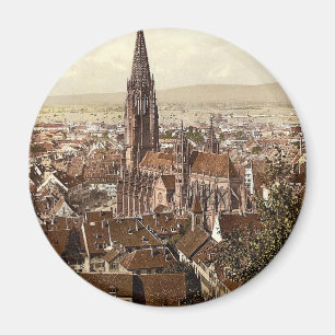 Das Münster, Freiburg, Baden, Deutschland ist groß Magnet