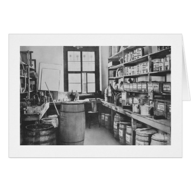 Das Mural Studio Storeroom, aus den Workshops (Vorderseite (Horizontal))