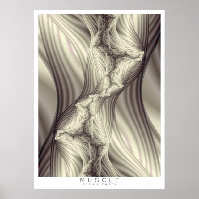 Das Muscle Shirt Poster (Vorne)