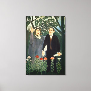 Das Muse, das den Dichter, 1909 inspiriert Leinwanddruck